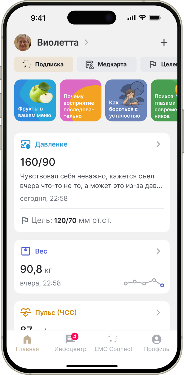Мобильный интерфейс под брендом заказчика